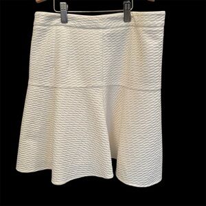 Ann Taylor Loft women’s small cream skirt